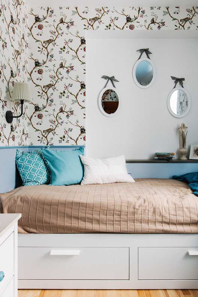 Яркий современный дизайн трехэтажного таунхауса площадью 230 кв.м в КП Бристоль