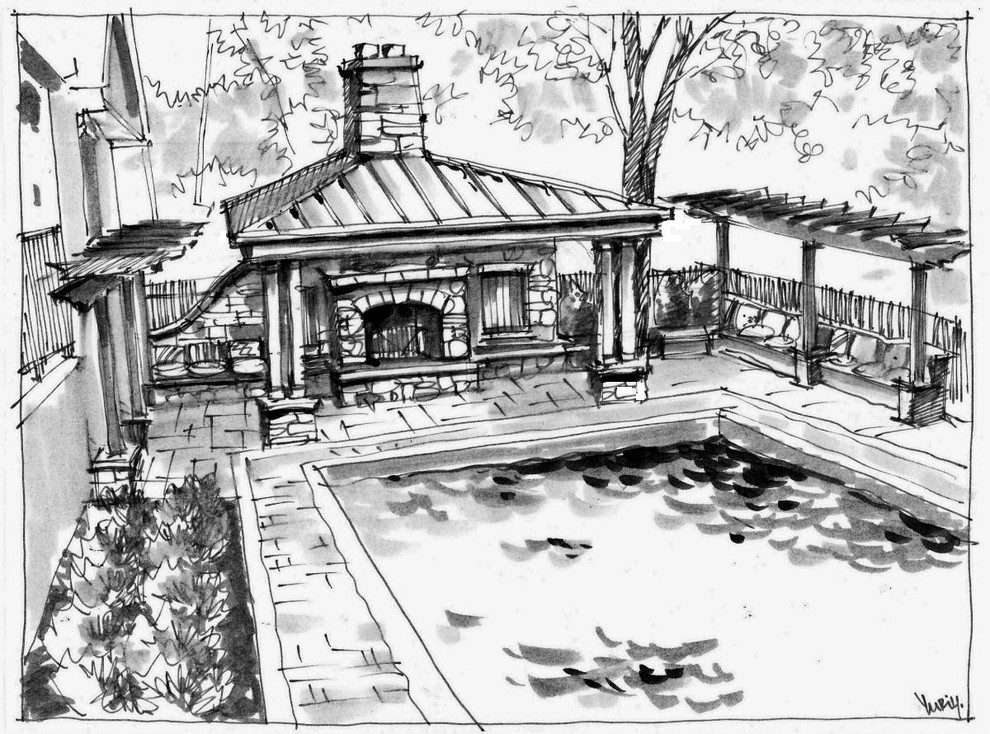 Landscape Design | Hand Sketched Concepts