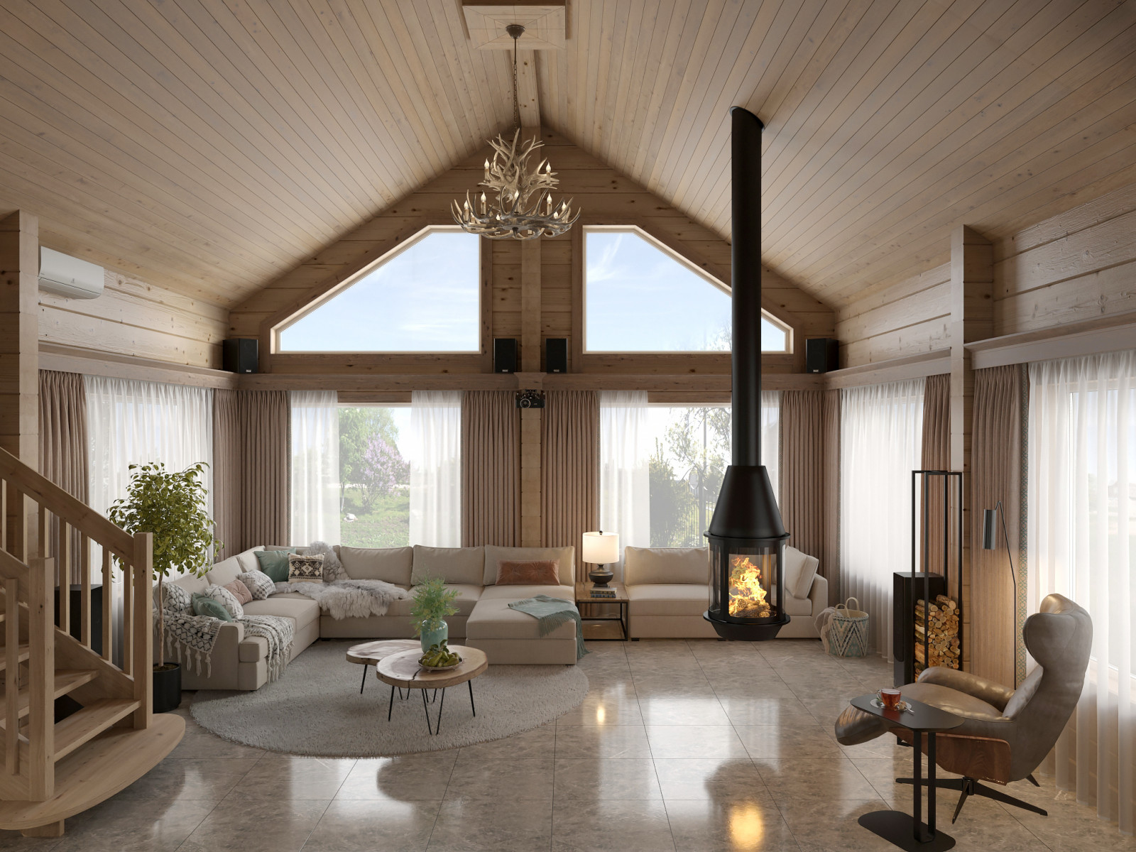 Дом из бруса в Выборге