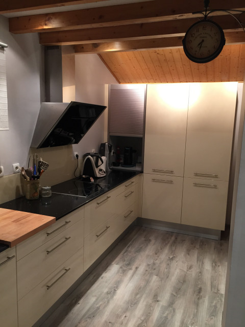 Cuisine beige industriell-koek