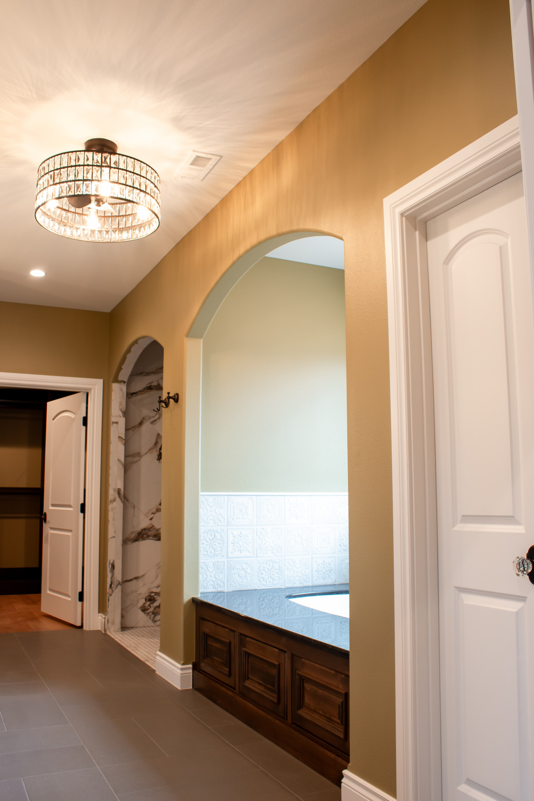 Slocum Custom Home - Master & Powder Bath