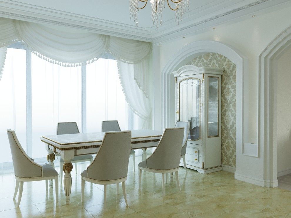 Интерьер одноэтажного жилого дома SH002