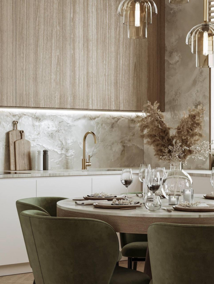 Интерьер квартиры для семьи из 5 человек, 150 м2