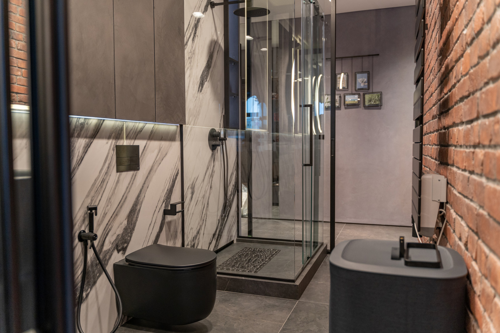 Брутальный интерьер аппартамоентов в ЖК Резиденции Архитекторов