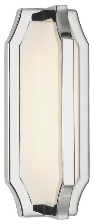 Audrie Polished Nickel 1 - Light Audrie Wall Sconce