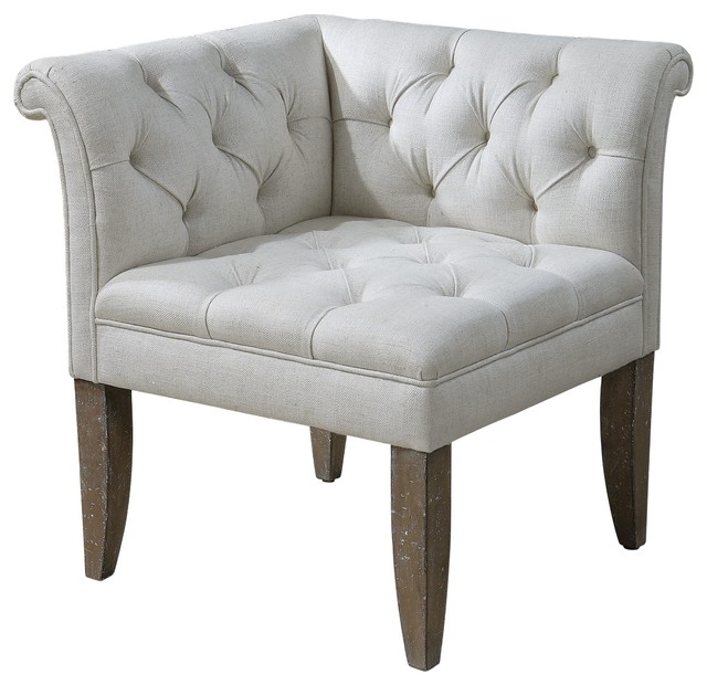 Uttermost Tahtesa Corner Chair