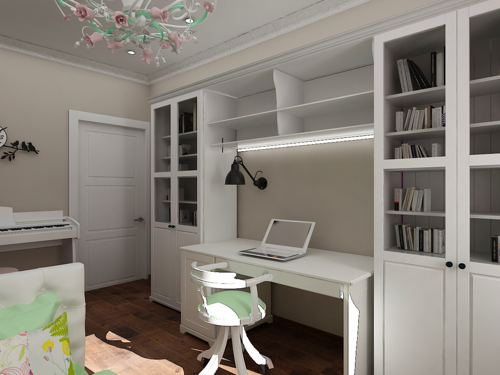 Скандинавский стиль в 4-х комнатной квартире