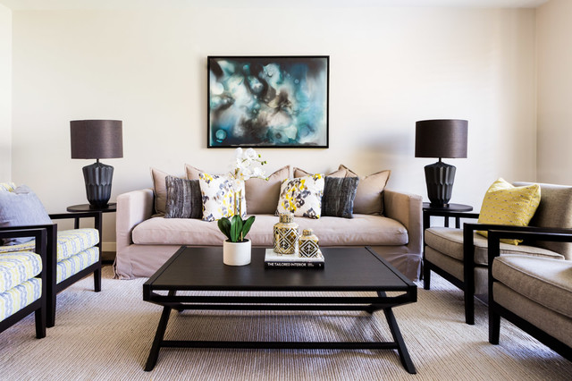 Cremorne House Interior Design contemporain-salon