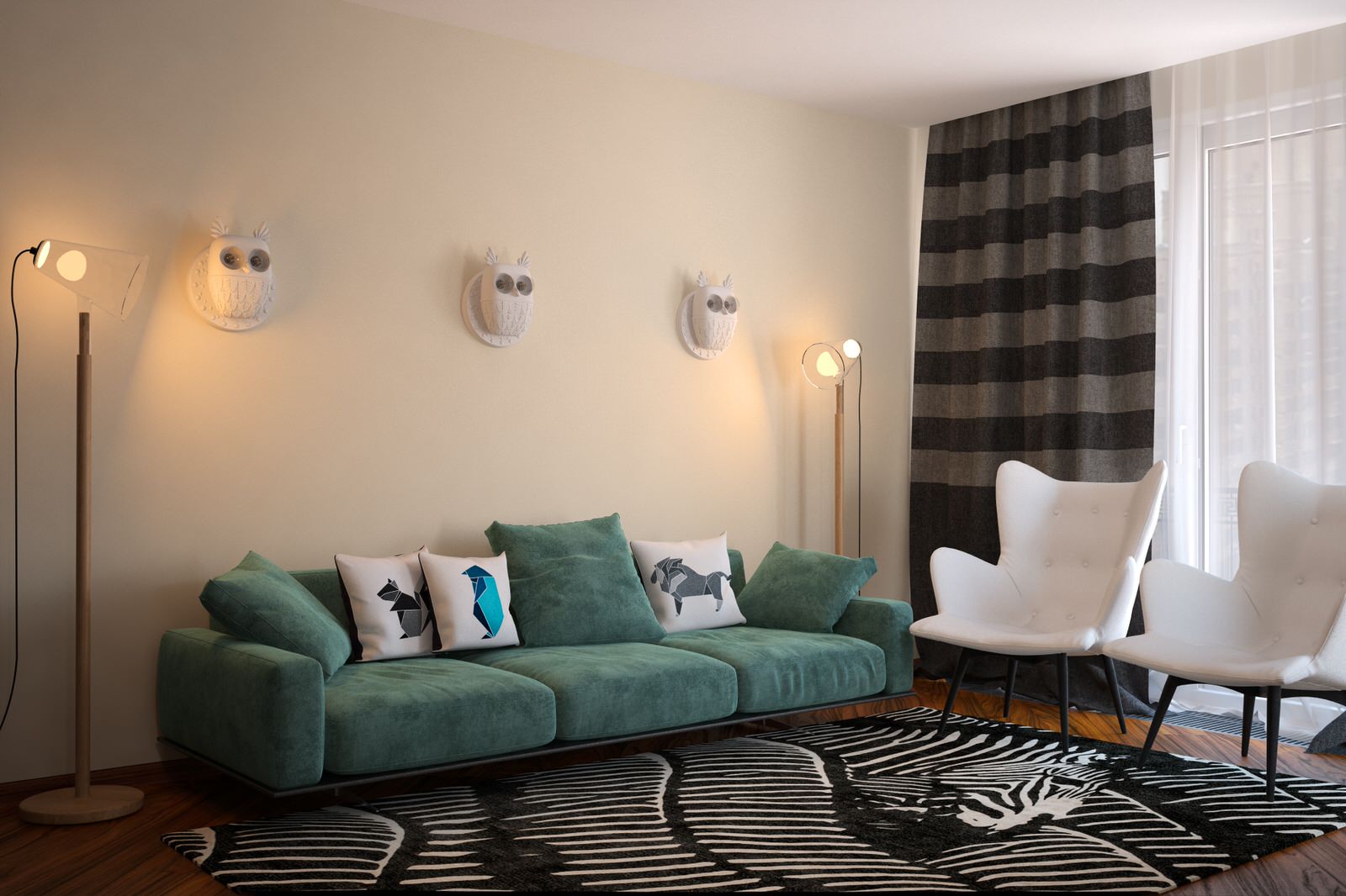 Дизайн квартиры для молодой девушки