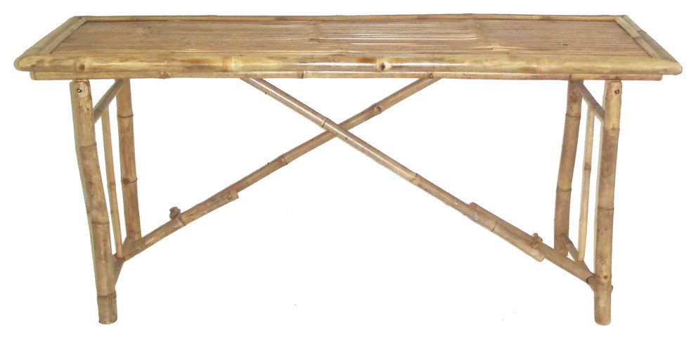 Table Bamboo Long