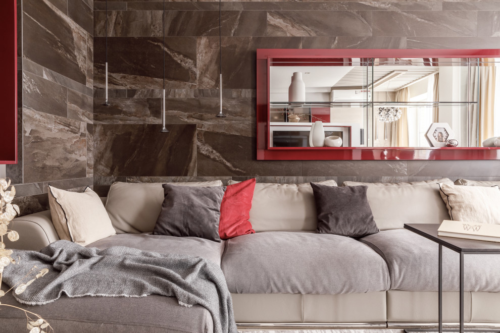 Лофт (фотографии кухни-гостиной)