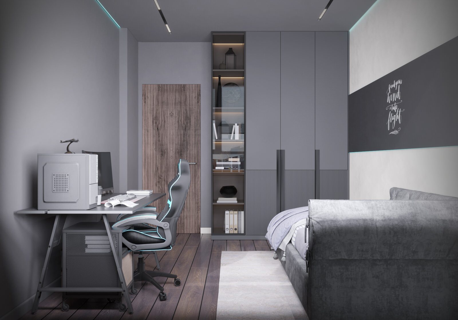 Квартира для супружеской пары и двух взрослых сыновей