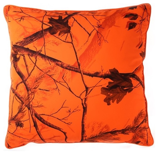 Realtree All Purpose Blaze Euro Sham Southwestern Pillowcases