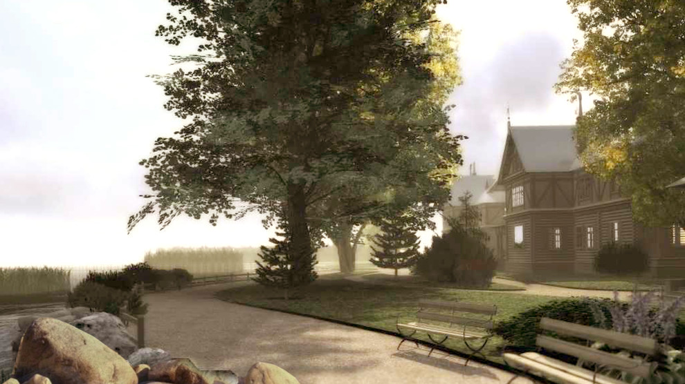 Реставрация ландшафта "Дачи Бенуа"