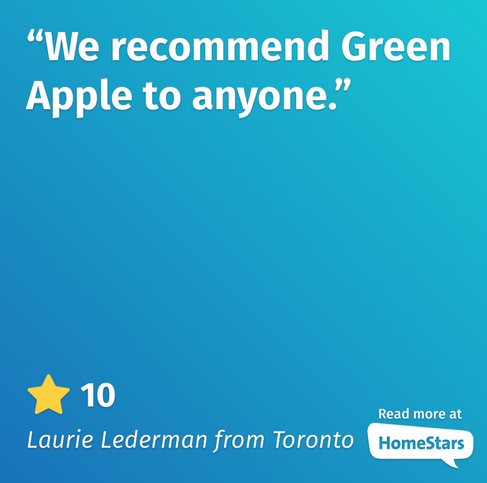 Green Apple Landscaping - Review - Homestars