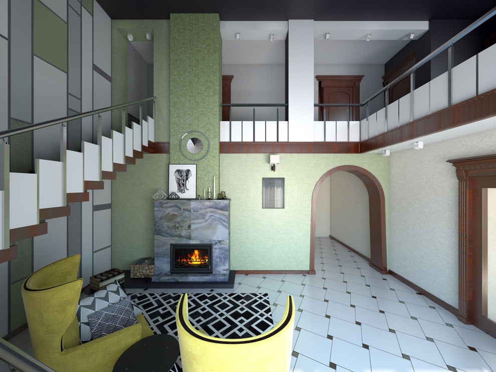 Гостиная со вторым светом