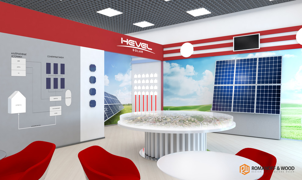 Шоурум компании солнечной энергетики