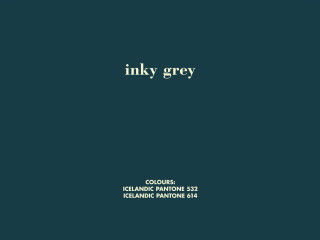 Grey Colours in the Work of William Morris (inky grey) by Birgir Andresson