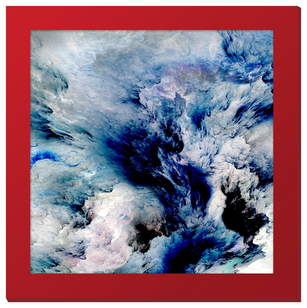 Grandeur Spotlight Wall/Floor Art, Italian Red, WM05013 Contemporary