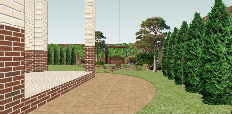 Дизайн проект ландшафта г. Ростов-на-Дону