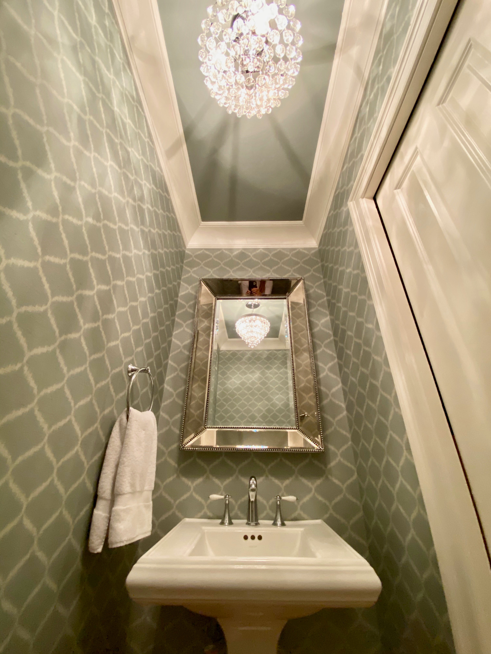Small powder room