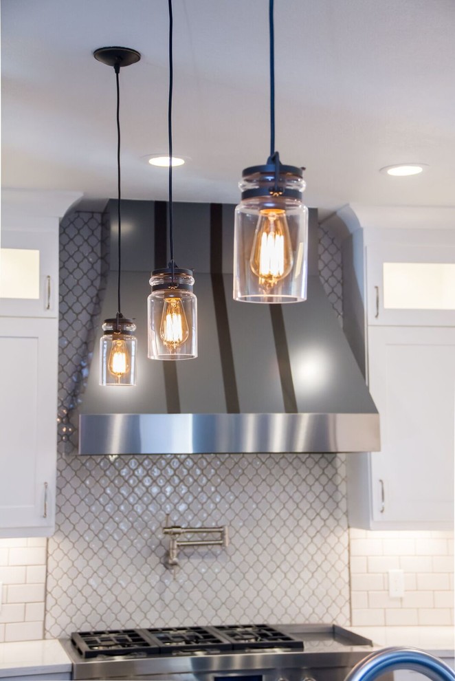Home design - transitional home design idea in Denver