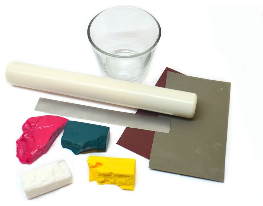 Декор подсвечника полимерной глиной