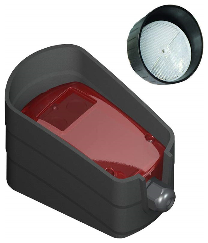 Safety Photocell Infrared Photo Eye Sensor for Garage and Gate Openers ...