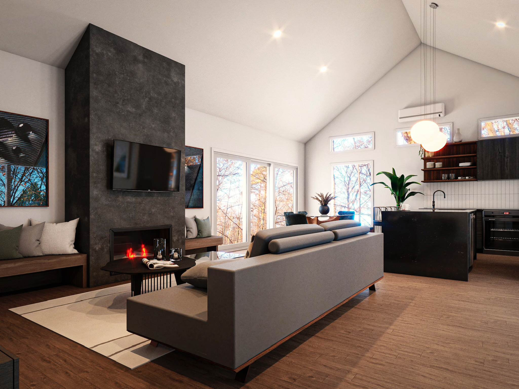Chalet locatif - Moderne