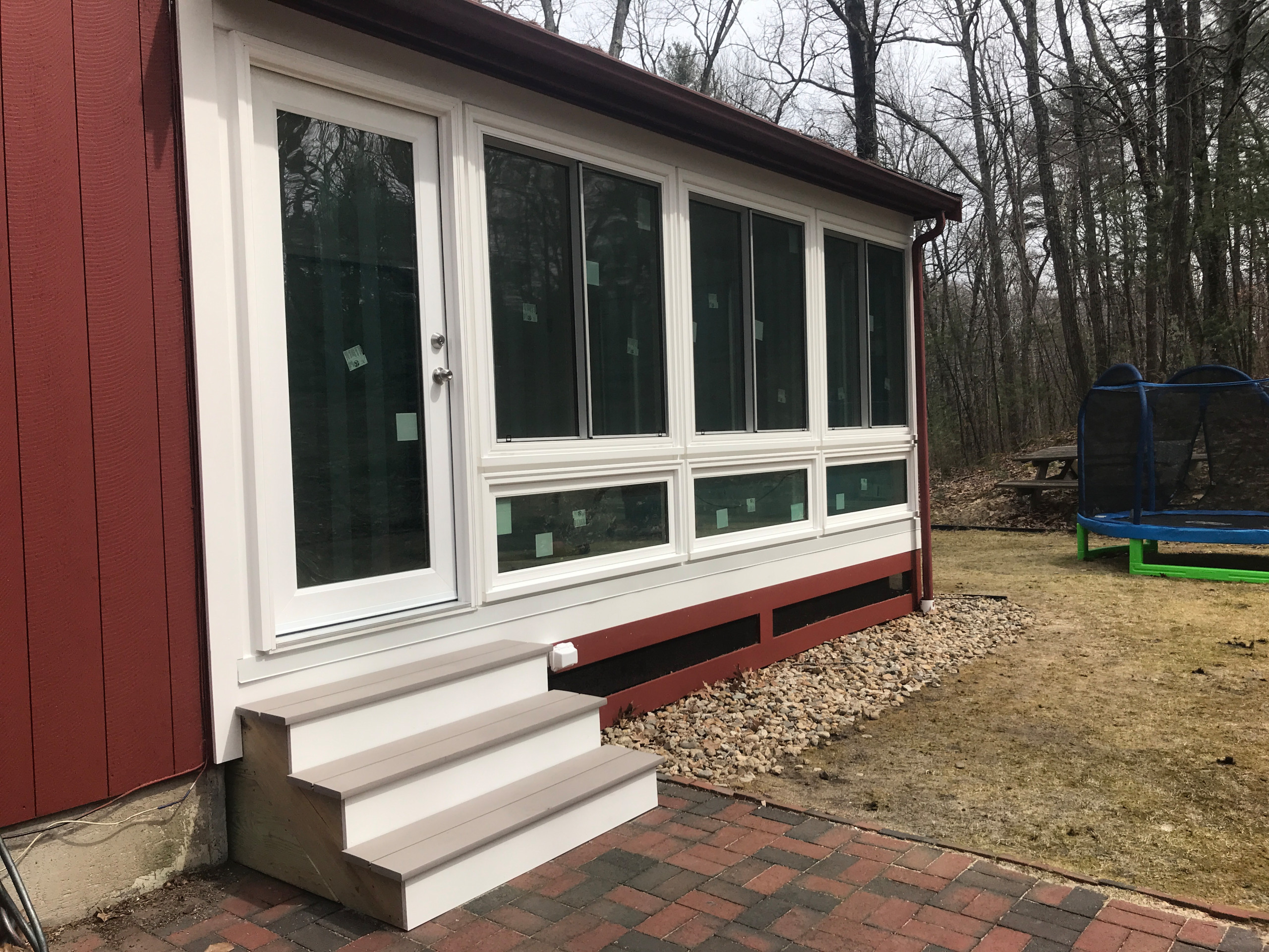 Porch To Sunroom Conversion