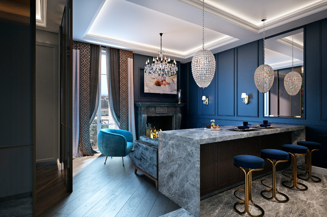 Cote d'Azur classique-chic-salon