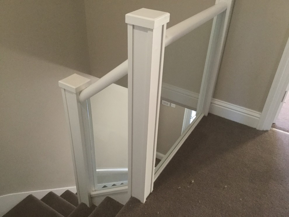 Refurbishment Glass Painted White