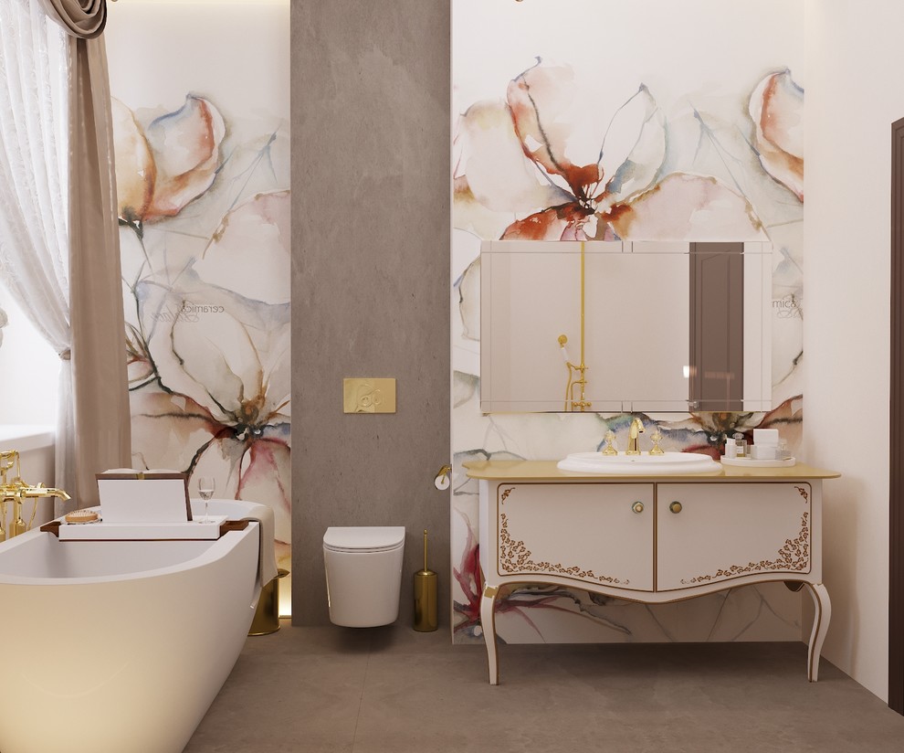 Роскошный интерьер загородного дома