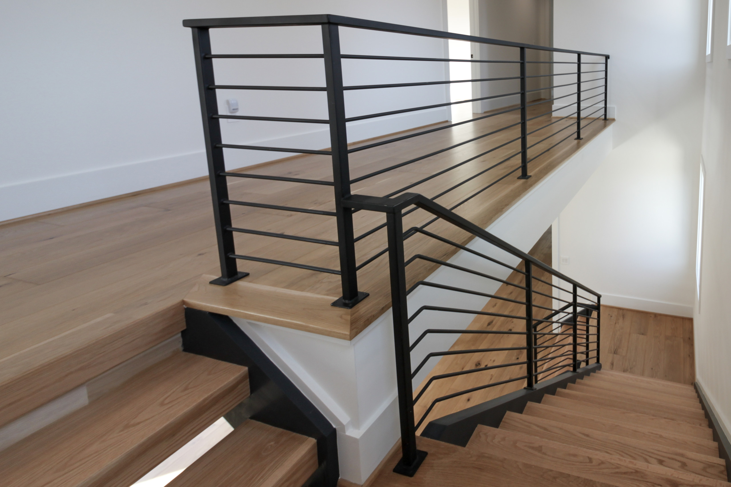 85_Sleek Three-Quarter Turn Multilevel-Staircase, McLean VA 22101