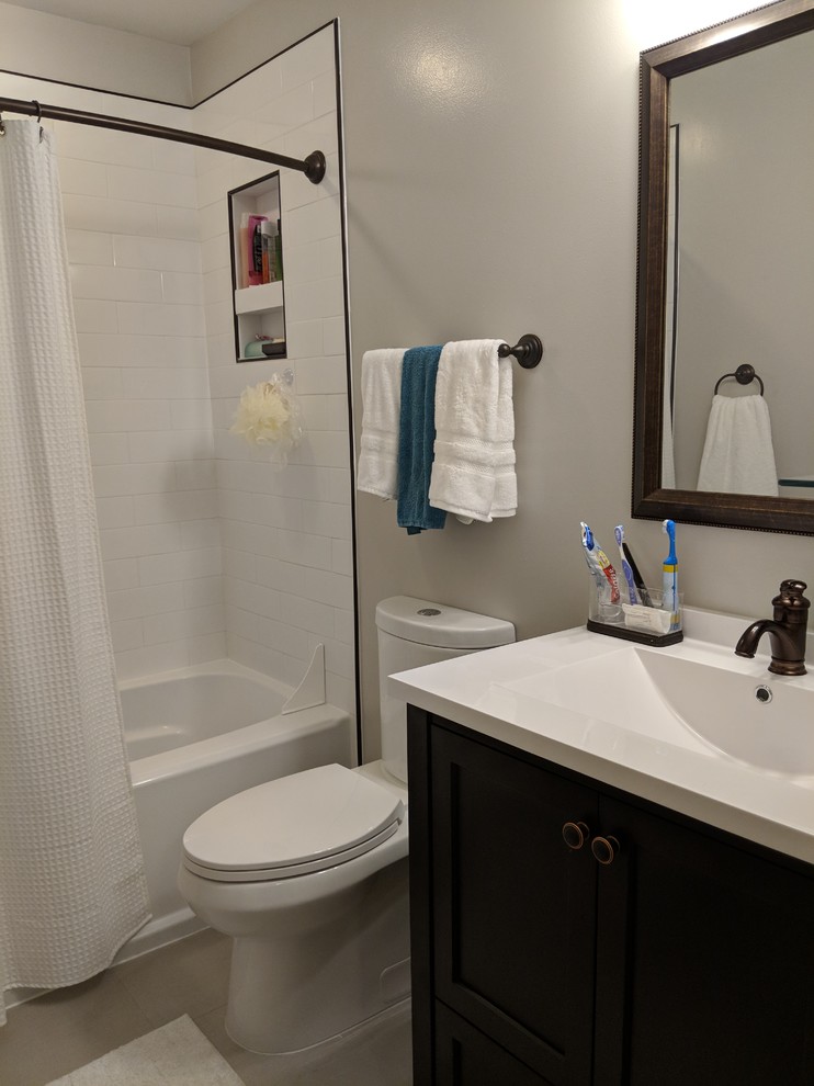 Inspiration for a transitional home design remodel in DC Metro