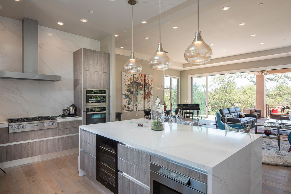 Kitchen - contemporary kitchen idea in San Francisco