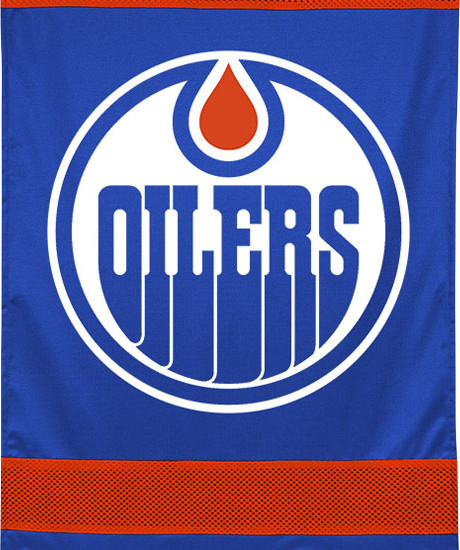NHL Edmonton Oilers Wall Hanging Hockey Team Logo Accent