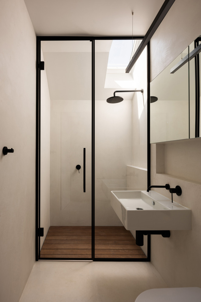 Photo of a contemporary bathroom in Perth.