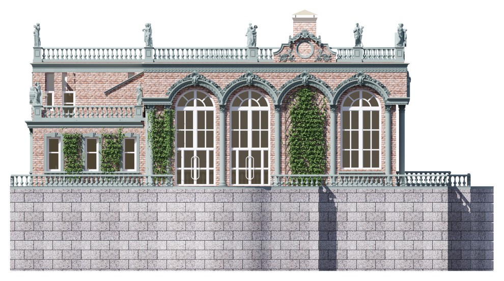 ПРОЕКТ - итальянский павильон , чАСТНЫЙ банкетный зал НА 150 ЧЕЛ