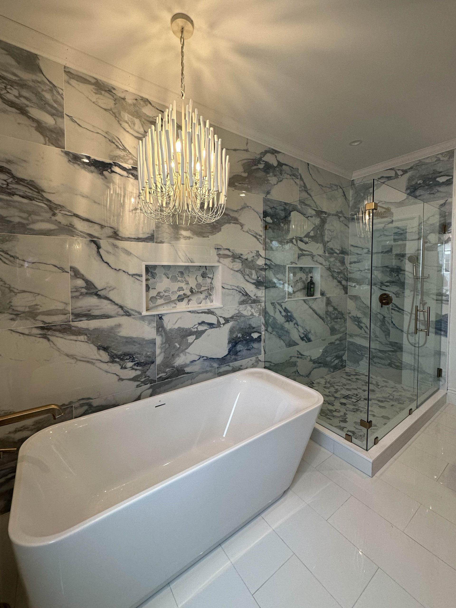 Inspiration for a bathroom remodel in Other