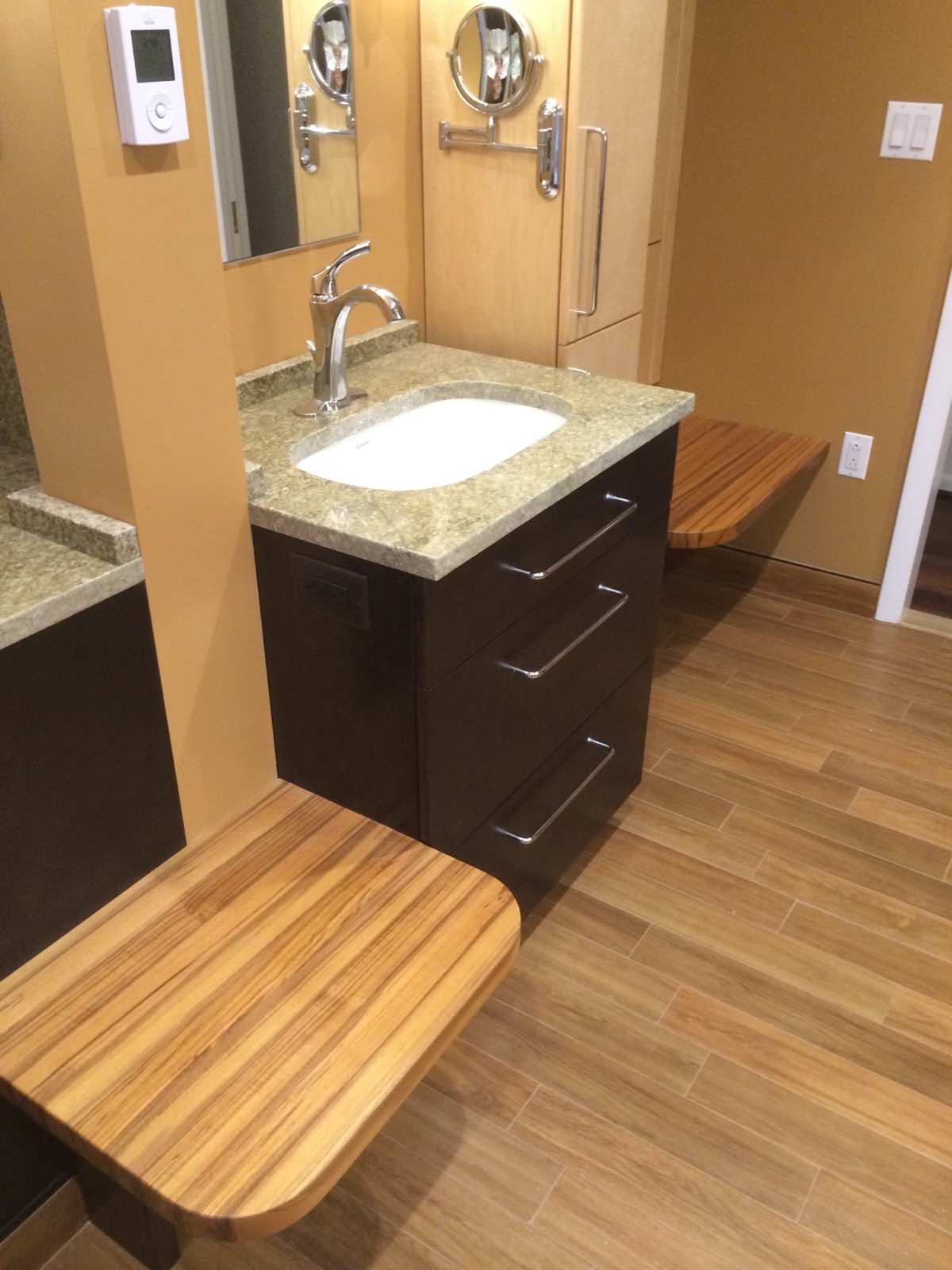 Five-Style Wood Bathroom