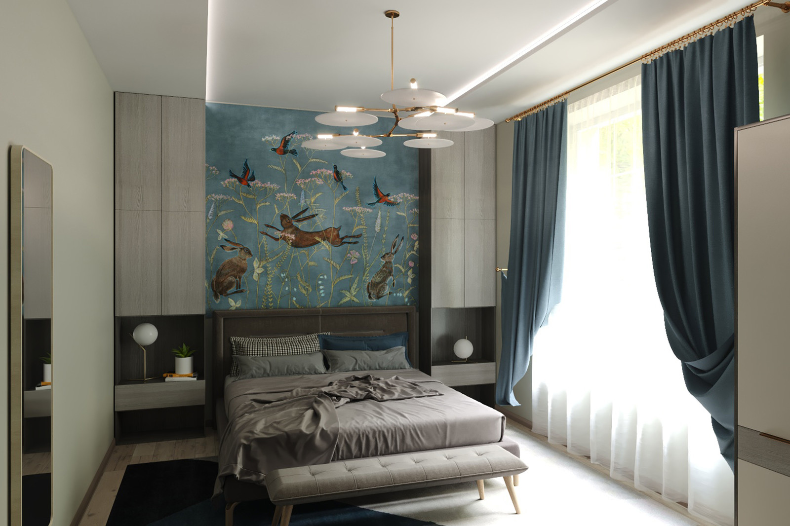 Спальня в современном стиле