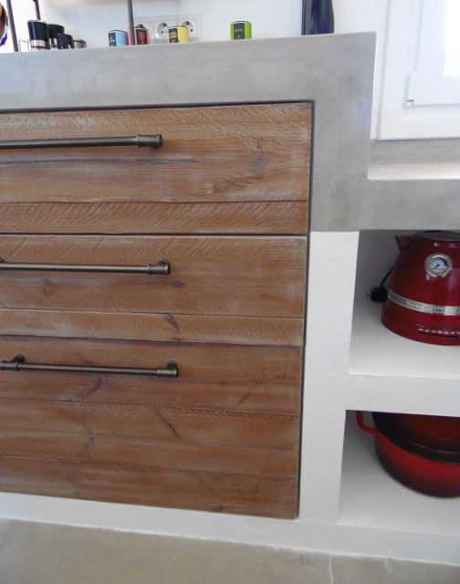Cocina de obra middelhavsstil-koekken