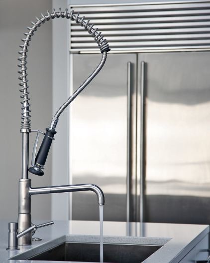 Dual Function Sink Faucet contemporary-kitchen