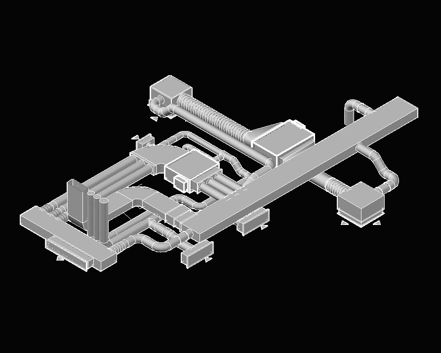 Вентиляция и кондиционирование коттеджа. Узлы.