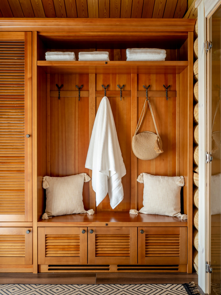 Банный домик с бассейном (фото)