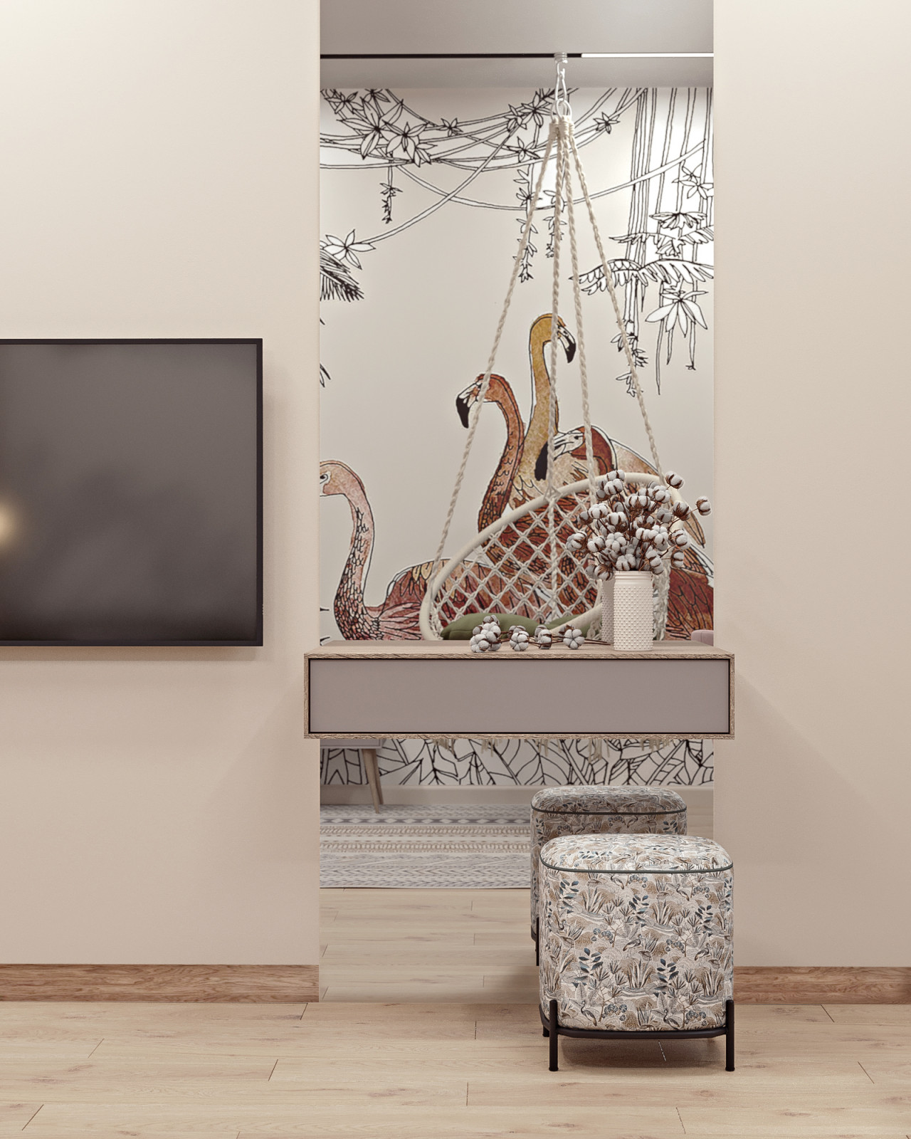 Дизайн интерьера дома в Новофедоровском