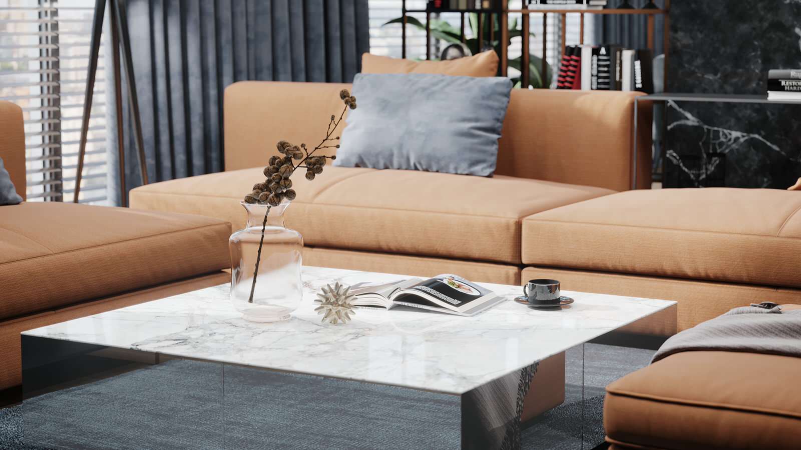 Дизайн интерьера квартиры в Москва Сити