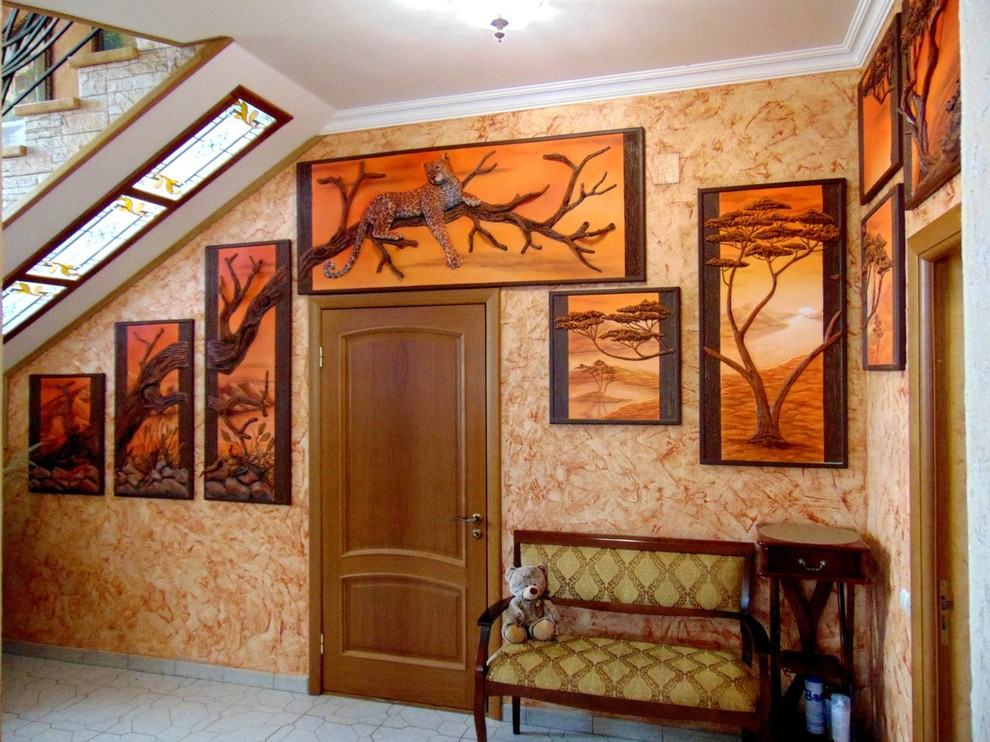 Декорирование пространства лепным декором