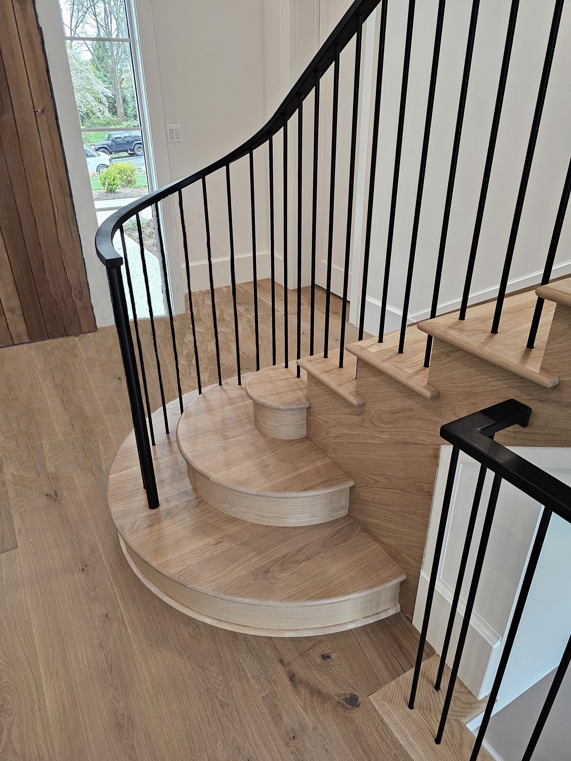 119_Remarkable White Oak Staircase, McLean, VA 22101